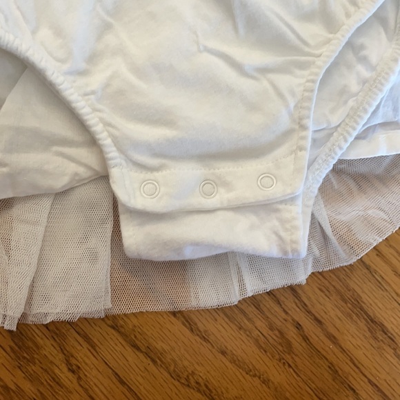 Gap | Baby Tulle Polka Dot Onesie Dress - Picture 5 of 5